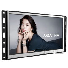 USB media player 7 inch monitor frameless lcd display